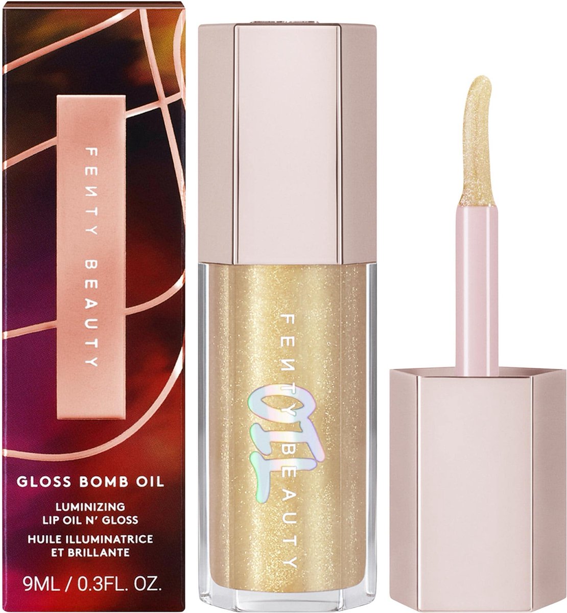 Fenty Beauty Gloss Bomb Oil Luminizing Lip Oil 'N Gloss $uperfine $uga